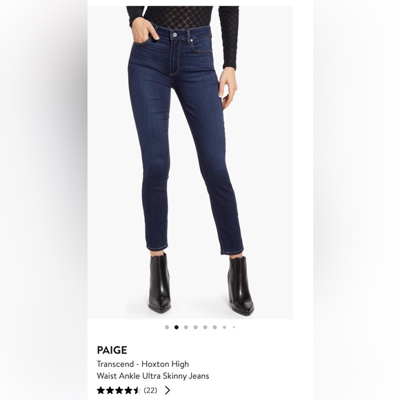 PAIGE Hoxton Ankle Jean - Picture 2 of 10